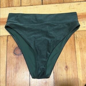 Aerie Dark Green Bikini Bottom